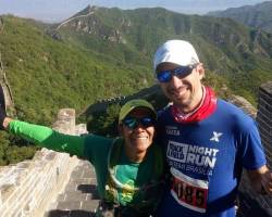 Luiz Candido Maratona Muralha da China 2016